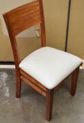 4 x Assorted Timber Dining Chairs. Different colours, styles, and sizes - Refer to images - 2