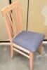 4 x Assorted Timber Dining Chairs. Different colours, styles, and sizes - Refer to images - 3