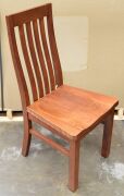4 x Assorted Timber Dining Chairs. Different colours, styles, and sizes - Refer to images - 5