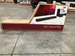 LG 2.1 Channel 300W Soundbar with DTS Virtual X, AI Sound Pro SN4 & Sub Woofer - 2