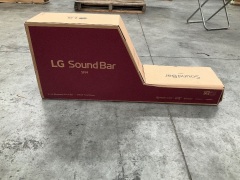 LG 2.1 Channel 300W Soundbar with DTS Virtual X, AI Sound Pro SN4 & Sub Woofer - 4