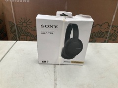 Sony WH-CH710N Wireless Noise Cancelling Headphones (Black) - 2