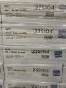 Quantity of Dunlop Hybrid Plank Flooring, Size: 1200 x 181 x 5.3mm, Colour: Mist, Product Code: 235104 Total approx SQM: : 52.12 - 3