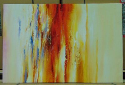Colourful Pattern Canvas Artwork - Dimensions 1200 x 800 mm