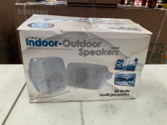 Studio Acoustics 2 Way Indoor-Outdoor Speakers SA850W - 2
