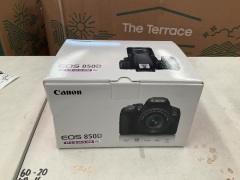 Canon EOS 850D DSLR Camera with EFS 18-55 STM Lens - 2