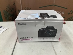 Canon EOS 850D DSLR Camera with EFS 18-55 STM Lens - 2