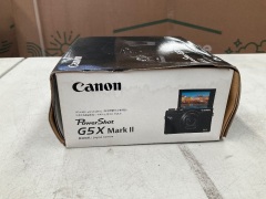 Canon Powershot G5X Mark II Digital Camera - 4