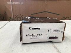 Canon Powershot G5X Mark II Digital Camera - 5