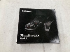 Canon Powershot G5X Mark II Digital Camera - 2