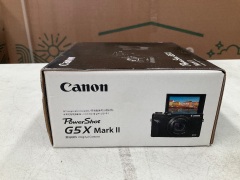 Canon Powershot G5X Mark II Digital Camera - 4