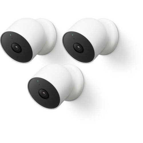 Google Nest Cam 3 Pack Outdoor or Indoor Cameras G3AL9