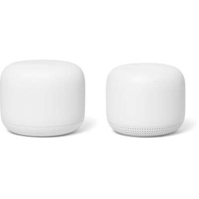 Google Nest Wi-Fi System 2 Pack (Base Router + 1 Wifi Point Extender Point) GA00822-AU