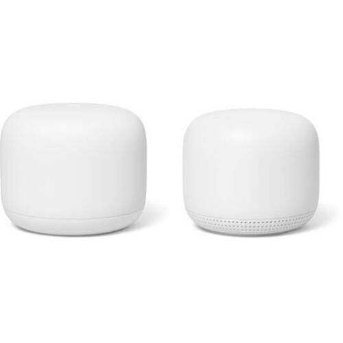 Google Nest Wi-Fi System 2 Pack (Base Router + 1 Wifi Point Extender Point) GA00822-AU