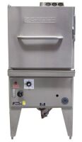 GOLDSTEIN GAS ATMOSPHERIC 12 TRAY STEAM OVEN, QUALITY SHOWROOM FLOOR STOCK
