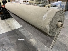 Stone Stipple Carpet Roll Width 3.5m, Length 26.8m - 3
