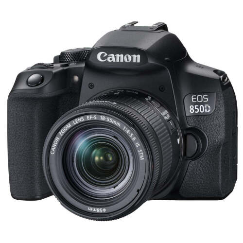 Canon EOS 850D DSLR Camera with EFS 18-55 STM Lens