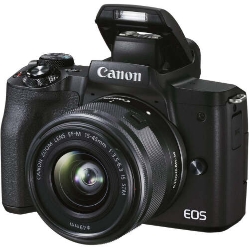 Canon EOS M50 Mark II with EF M15-45 Lens