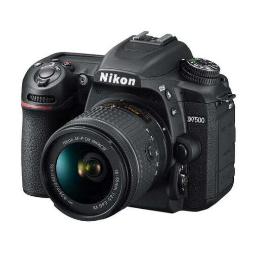 Nikon D7500 DSLR Camera with 18-55mm Lens
