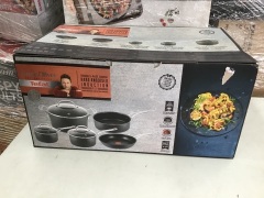 Tefal Jamie Oliver 5 Piece Hard Anodised Induction Set H902S544 - 2