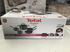 Tefal Inspire Hard Anodised 5 Piece Set D927S544 - 4