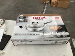 Tefal 32cm Triply Wok with Lid C8468712 - 4