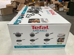 Tefal Ambiance 6-Piece Cookset + 3 Utensils - 4
