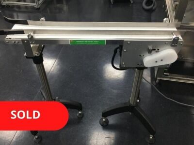 **SOLD** 2005 Centreline SS Conveyor, approx 900 x 150mm W, Serial No: 18026-000