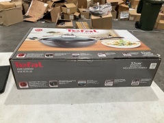 Tefal A6369444 Tefal Hard Anodised Specialty 32cm Wok Pan + lid - 3