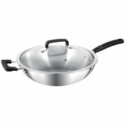 Tefal 32cm Triply Wok with Lid C8468712