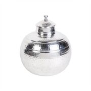 Capri Hammered Aluminium Jar, Medium
35cm Dia x 37cm H