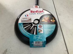 Tefal Cook Right Black Frypan 28cm B3520623 - 3