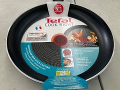 Tefal Cook Right Black Frypan 28cm B3520623 - 3