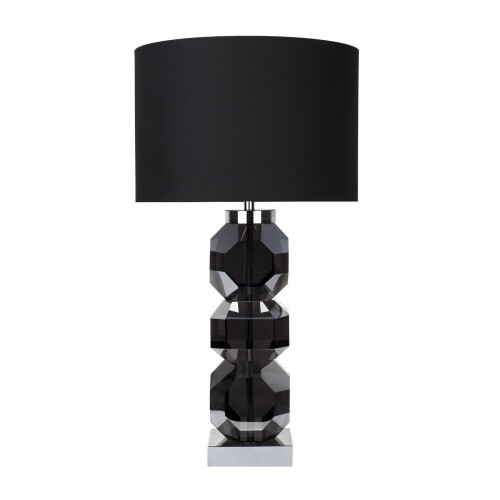 Plaza Faceted Crystal Base Table Lamp
