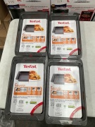 4 x Tefal EasyGrip Carbon Steel oven dish 36x23cm J1250204 - 2
