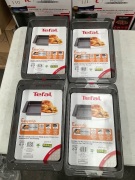 4 x Tefal EasyGrip Carbon Steel oven dish 36x23cm J1250204 - 3