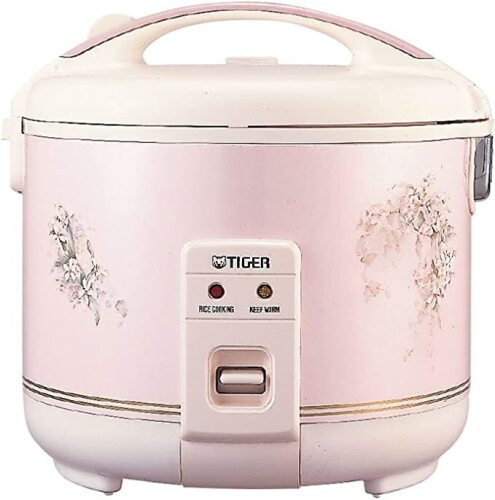 Tiger Rice Cooker/Warmer 10 Cups  (Fine Flower) JPN-1803