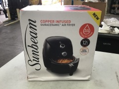 Sunbeam Copper Infused Duraceramic Air Fryer Black AFP4000BK - 4