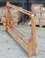 Wooden Fishing Rod Holder Unbranded
