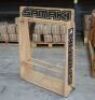 Samaki Branded Wooden Fishing Rod Holder