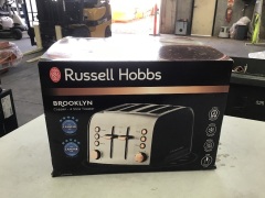 Russel Hobbs Brooklyn Copper 4 Slice Toaster RHT94COP - 5