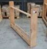 Wooden Fishing Rod Holder Unbranded
