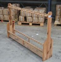 Wooden Fishing Rod Holder Unbranded