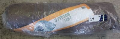 Supex - 3 Person Tent 3PT 205x2050x130cm In Carry Bag