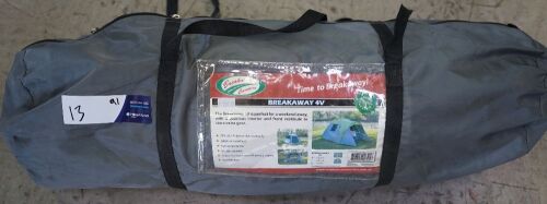 Outdoor Connection - Breakaway 4V Dome Tent 240 (W) x 220(L) x 170(H) cms In Carry bag