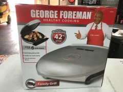 George Forman Smokeless Family Grill GR30SSIL - 2