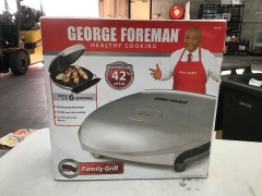 George Forman Smokeless Family Grill GR30SSIL - 4