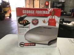 George Forman Smokeless Family Grill GR30SSIL - 2