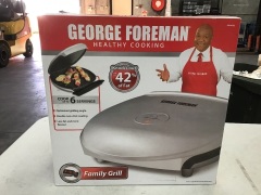 George Forman Smokeless Family Grill GR30SSIL - 3