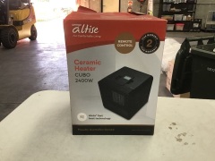 Omega Altise Ceramic Heater Cubo 2400w (Black) ACUBOB - 3